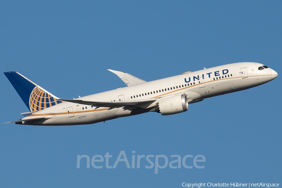 United Airlines Boeing 787-8 Dreamliner (N27901) | Photo 377563