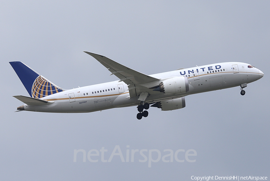 United Airlines Boeing 787-8 Dreamliner (N27901) | Photo 445860