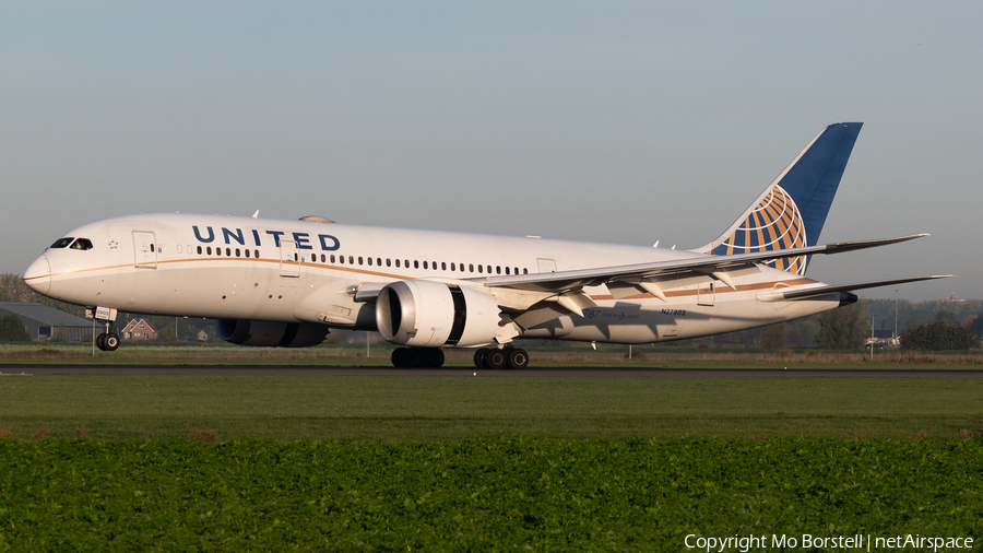 United Airlines Boeing 787-8 Dreamliner (N27903) | Photo 531750