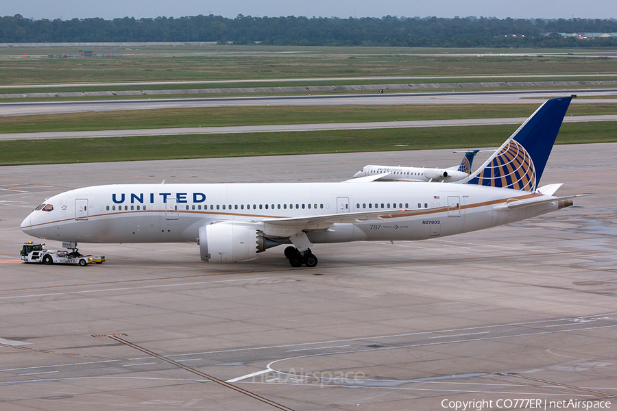 United Airlines Boeing 787-8 Dreamliner (N27903) | Photo 32284