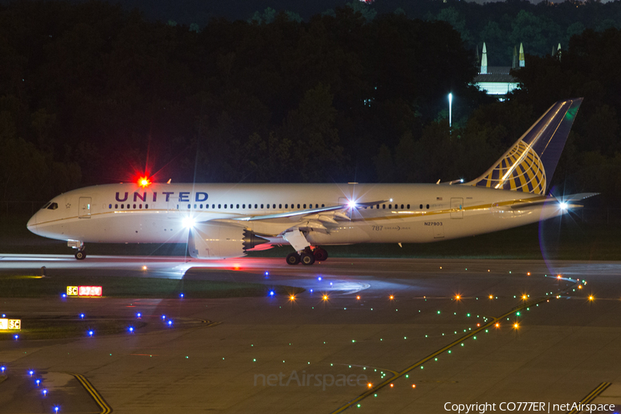 United Airlines Boeing 787-8 Dreamliner (N27903) | Photo 48693