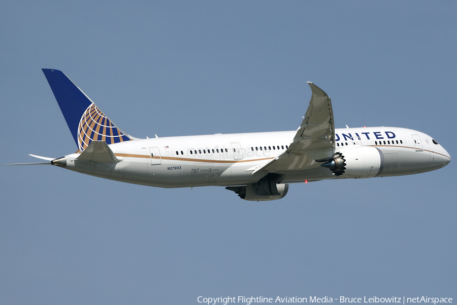 United Airlines Boeing 787-8 Dreamliner (N27903) | Photo 81399
