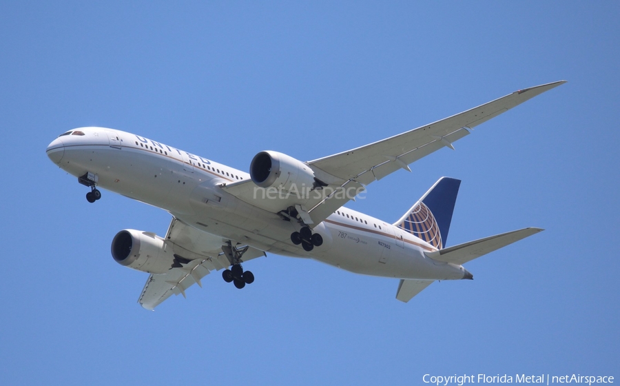 United Airlines Boeing 787-8 Dreamliner (N27903) | Photo 310842