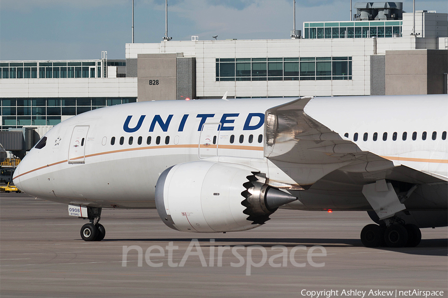 United Airlines Boeing 787-8 Dreamliner (N27908) | Photo 66606