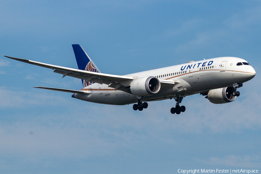 United Airlines Boeing 787-8 Dreamliner (N27908) | Photo 344651