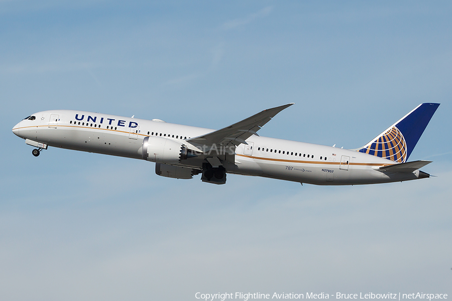 United Airlines Boeing 787-9 Dreamliner (N27957) | Photo 98912