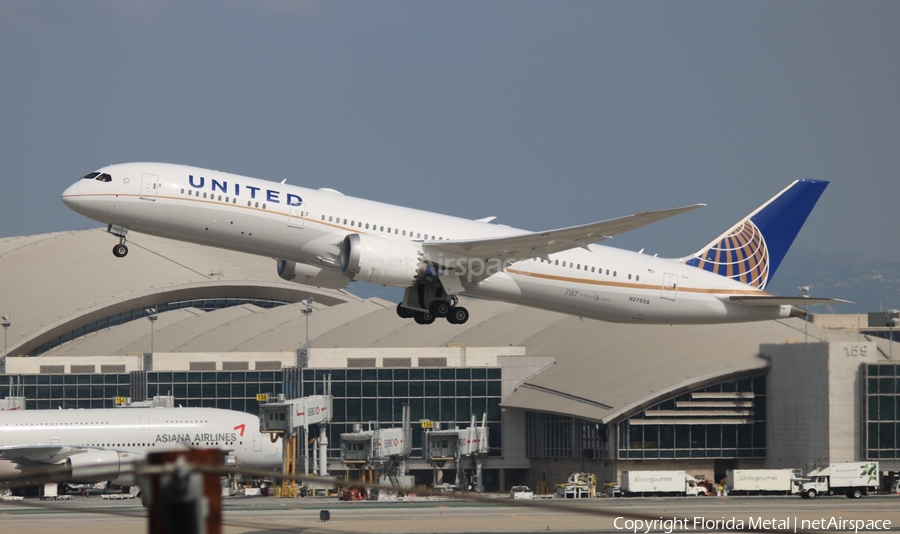 United Airlines Boeing 787-9 Dreamliner (N27958) | Photo 378905