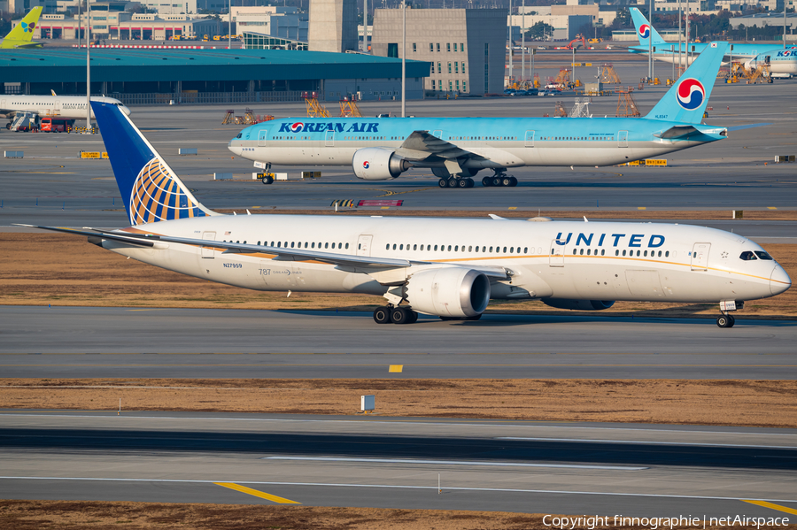 United Airlines Boeing 787-9 Dreamliner (N27959) | Photo 600530