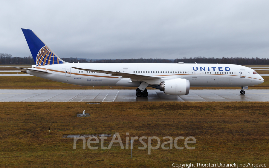 United Airlines Boeing 787-9 Dreamliner (N27964) | Photo 367629