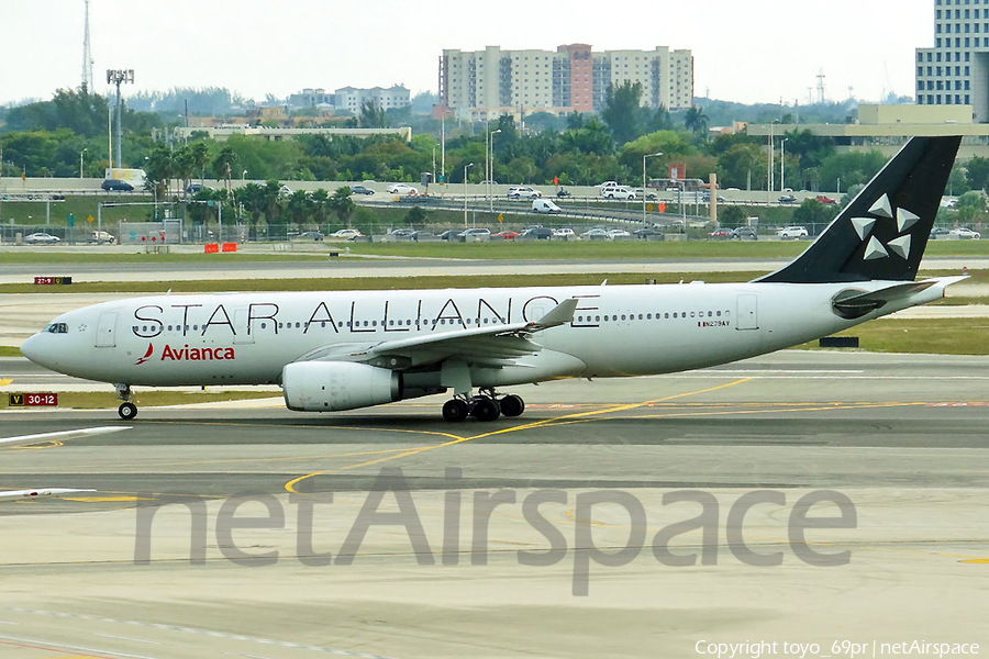 Avianca Airbus A330-243 (N279AV) | Photo 71563