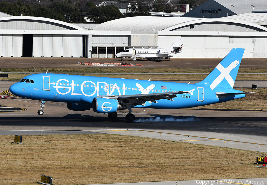 GlobalX Airlines Airbus A320-214 (N279GX) | Photo 489875