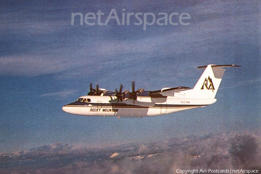 Rocky Mountain Airways de Havilland Canada DHC-7-102 (N27RM) | Photo 67824