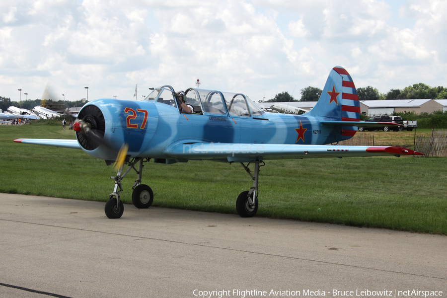 (Private) Yakovlev Yak-52 (N27YK) | Photo 173574