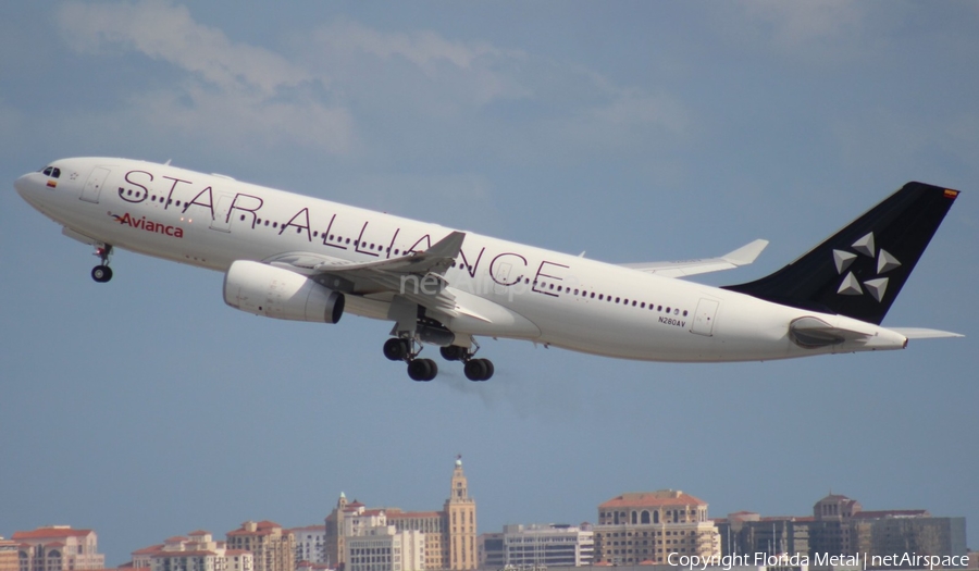 Avianca Airbus A330-243 (N280AV) | Photo 300227