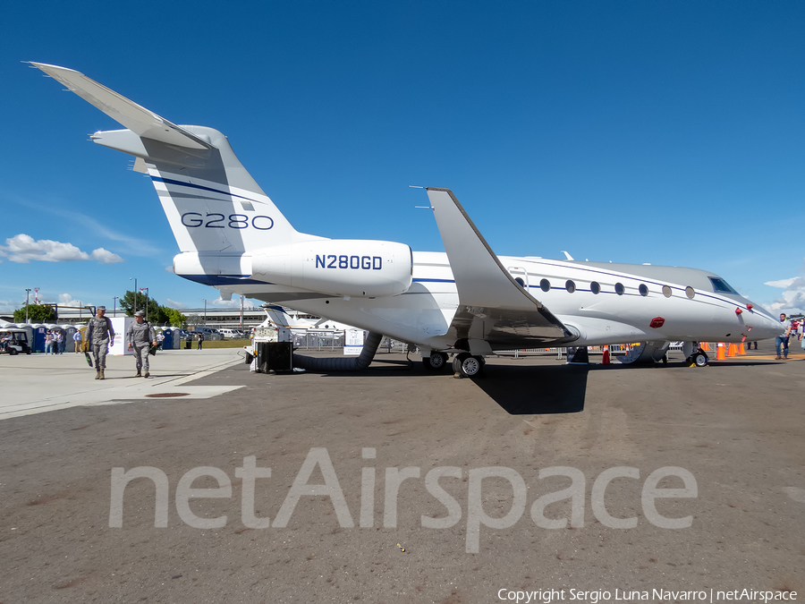Gulfstream Aerospace Corp Gulfstream G280 (N280GD) | Photo 338310