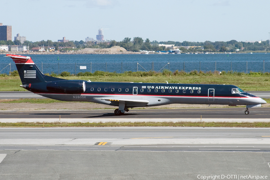 US Airways Express (Chautauqua Airlines) Embraer ERJ-145LR (N280SK) | Photo 177863