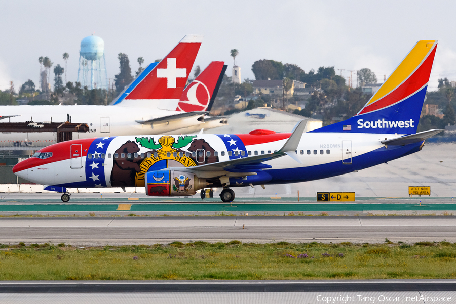 Southwest Airlines Boeing 737-7H4 (N280WN) | Photo 560258