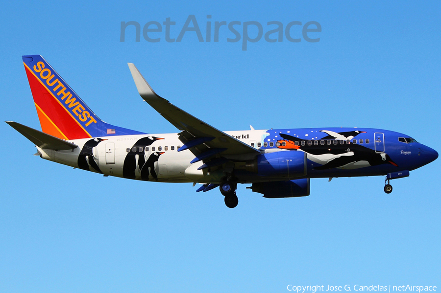 Southwest Airlines Boeing 737-7H4 (N280WN) | Photo 73743