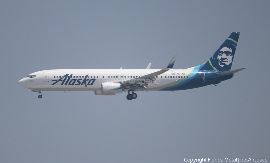 Alaska Airlines Boeing 737-990(ER) (N281AK) | Photo 302063