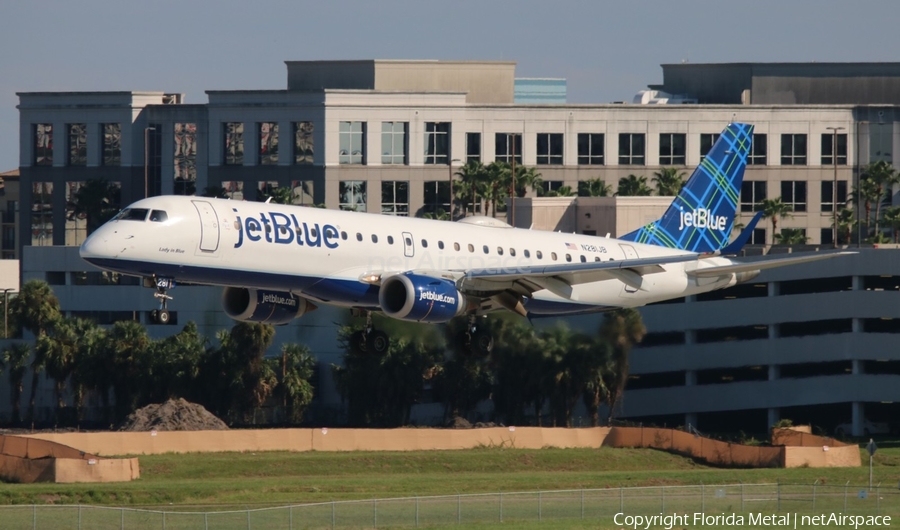 JetBlue Airways Embraer ERJ-190AR (ERJ-190-100IGW) (N281JB) | Photo 299847