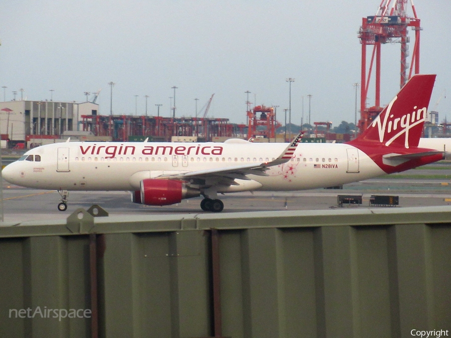 Virgin America Airbus A320-214 (N281VA) | Photo 257617