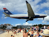 US Airways Airbus A330-243 (N282AY) at  Philipsburg - Princess Juliana International, Netherland Antilles