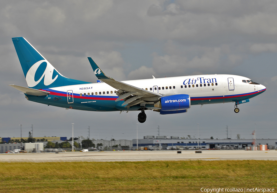 AirTran Airways Boeing 737-7BD (N283AT) | Photo 396959