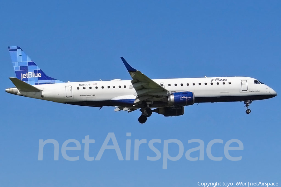 JetBlue Airways Embraer ERJ-190AR (ERJ-190-100IGW) (N283JB) | Photo 68620