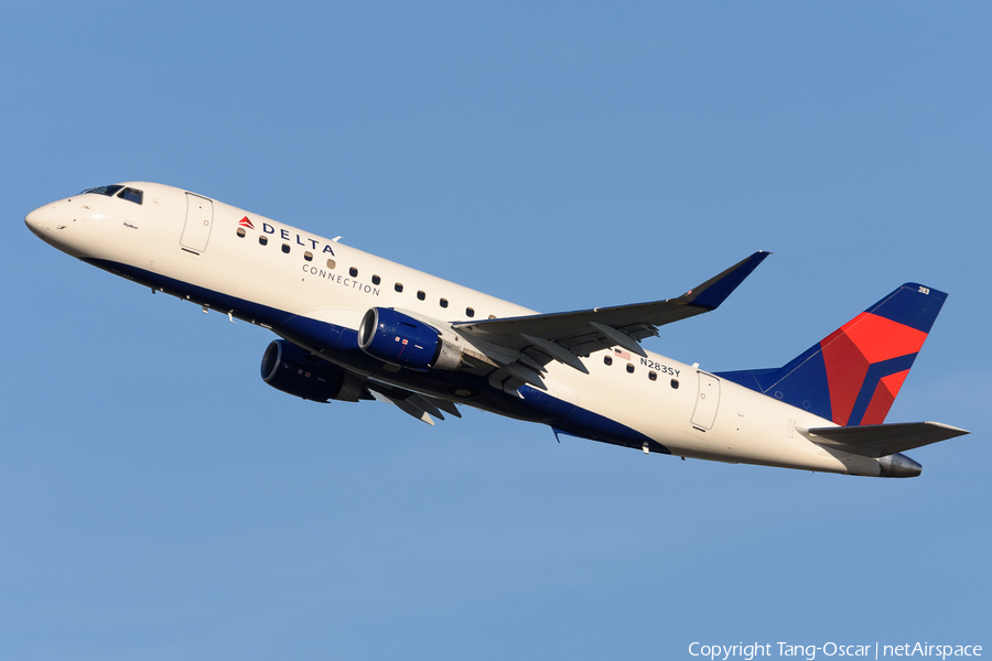 Delta Connection (SkyWest Airlines) Embraer ERJ-175LR (ERJ-170-200LR) (N283SY) | Photo 484028