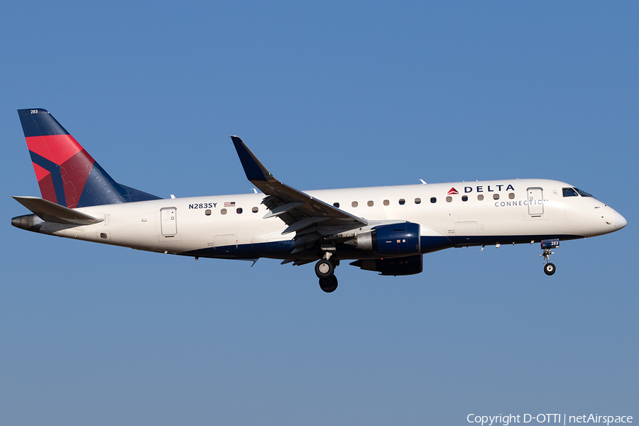 Delta Connection (SkyWest Airlines) Embraer ERJ-175LR (ERJ-170-200LR) (N283SY) | Photo 522108