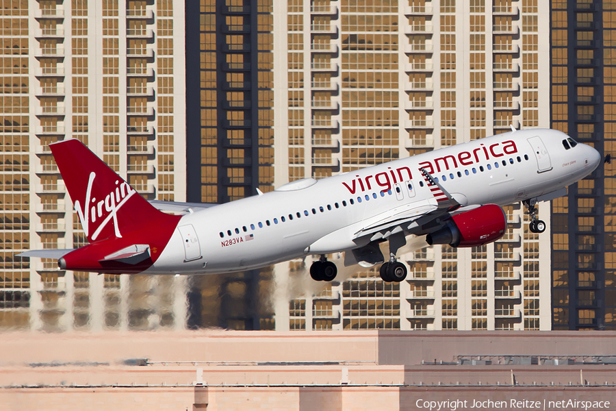 Virgin America Airbus A320-214 (N283VA) | Photo 96635