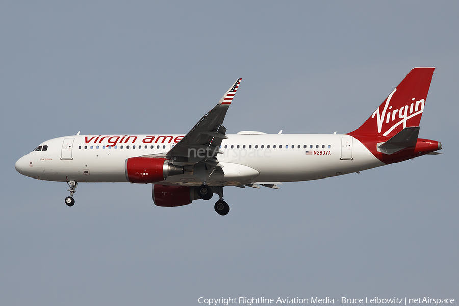 Virgin America Airbus A320-214 (N283VA) | Photo 100170