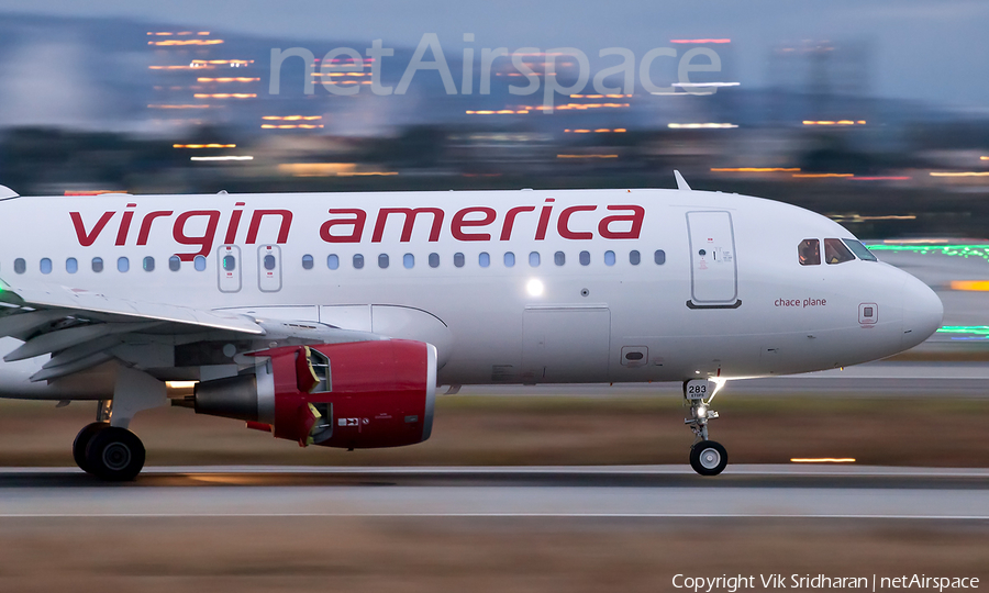 Virgin America Airbus A320-214 (N283VA) | Photo 108140