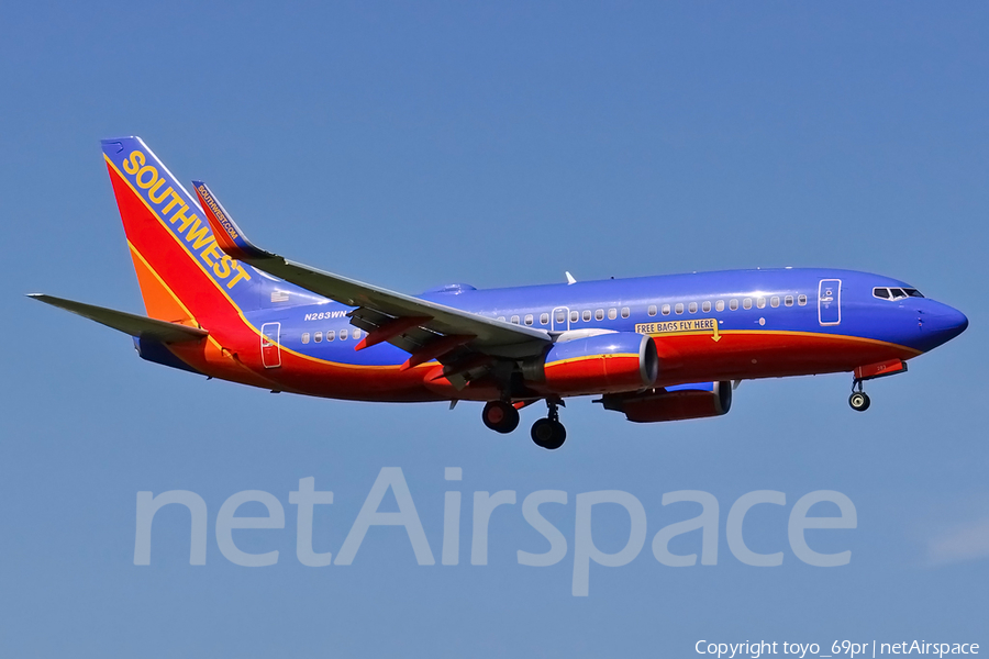 Southwest Airlines Boeing 737-7H4 (N283WN) | Photo 68722