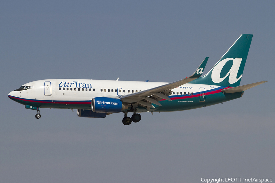 AirTran Airways Boeing 737-76N (N284AT) | Photo 341069