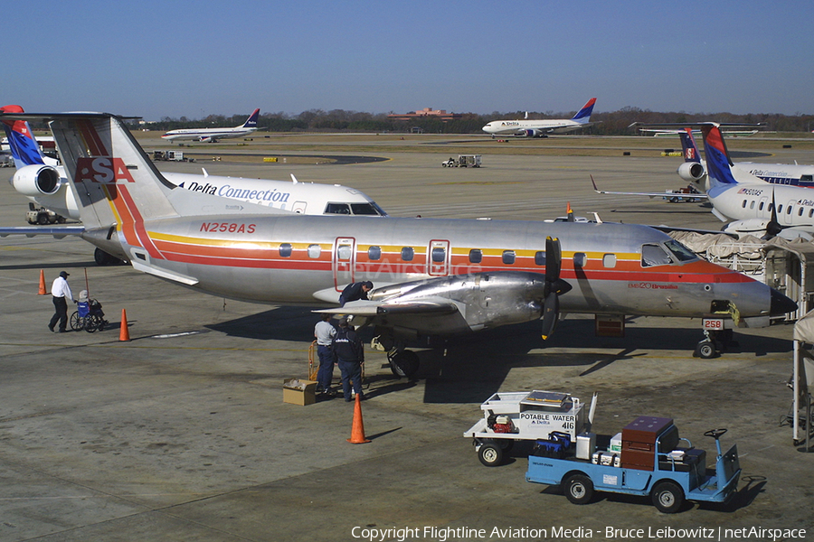 ASA - Atlantic Southeast Airlines Embraer EMB-120RT Brasilia (N285AS) | Photo 91370