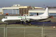 Channel Express Lockheed L-188A(F) Electra (N285F) at  Hamburg - Fuhlsbuettel (Helmut Schmidt), Germany