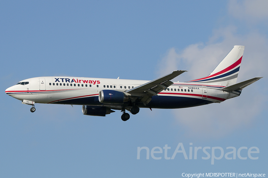 Xtra Airways Boeing 737-4Q8 (N285XA) | Photo 201475