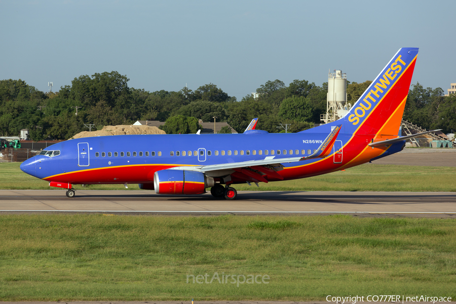 Southwest Airlines Boeing 737-7H4 (N286WN) | Photo 182524