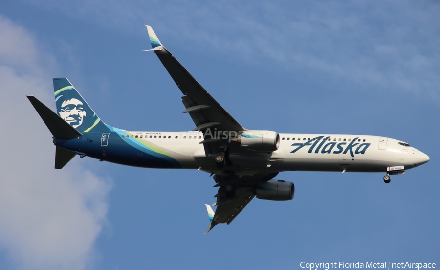 Alaska Airlines Boeing 737-990(ER) (N287AK) | Photo 616470