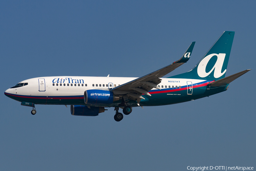 AirTran Airways Boeing 737-76N (N287AT) | Photo 182963