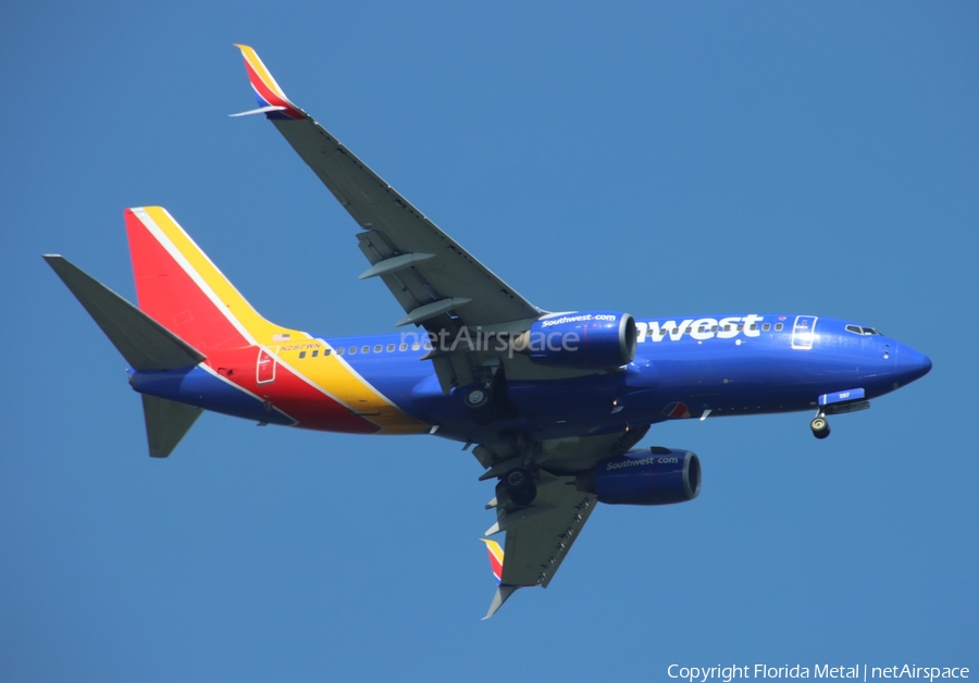 Southwest Airlines Boeing 737-7H4 (N287WN) | Photo 621117