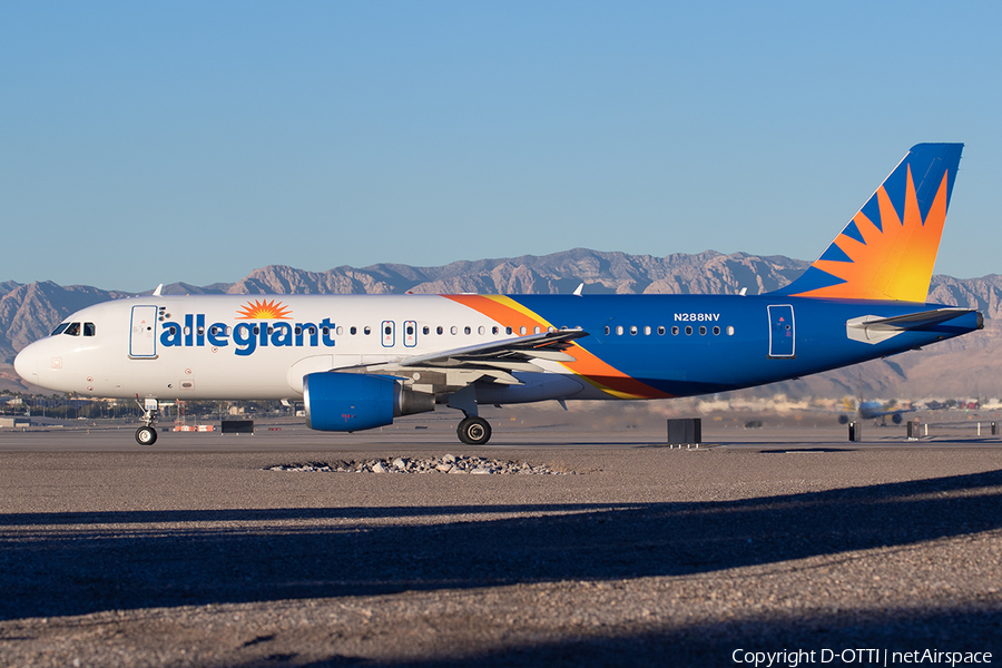 Allegiant Air Airbus A320-214 (N288NV) | Photo 546778