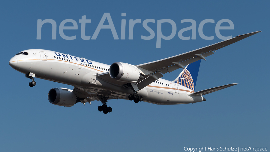 United Airlines Boeing 787-8 Dreamliner (N28912) | Photo 146679