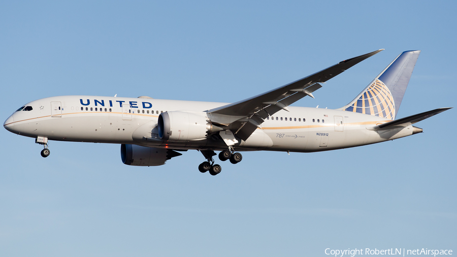 United Airlines Boeing 787-8 Dreamliner (N28912) | Photo 592634