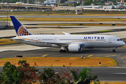 United Airlines Boeing 787-8 Dreamliner (N28912) at  San Juan - Luis Munoz Marin International, Puerto Rico