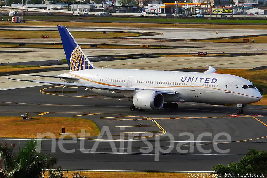 United Airlines Boeing 787-8 Dreamliner (N28912) | Photo 76650