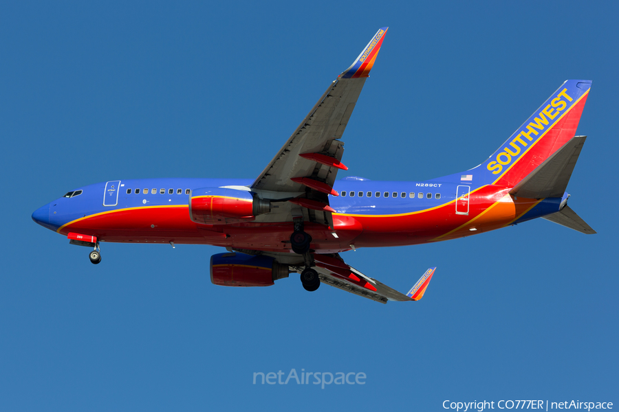 Southwest Airlines Boeing 737-7H4 (N289CT) | Photo 71884