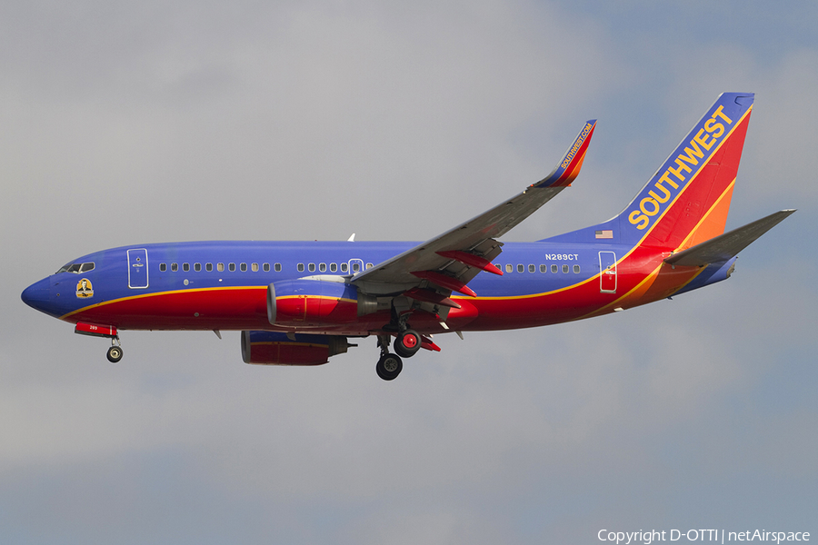 Southwest Airlines Boeing 737-7H4 (N289CT) | Photo 339329