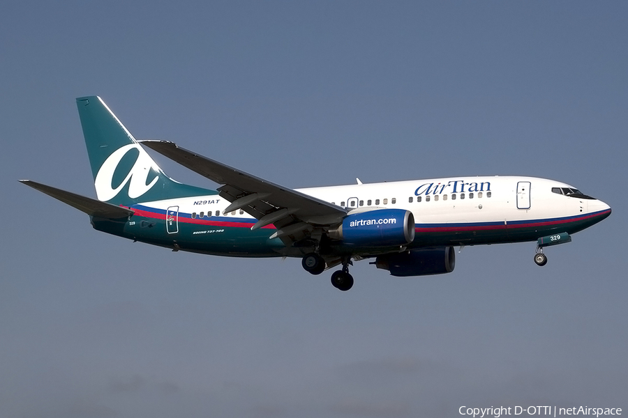 AirTran Airways Boeing 737-76N (N291AT) | Photo 175488